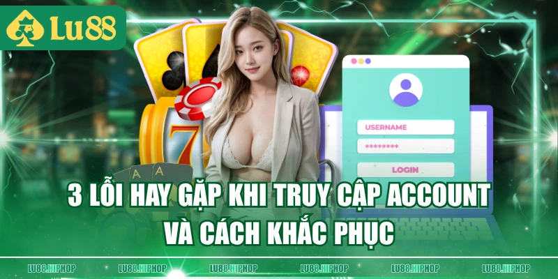 3 lỗi hay gặp khi truy cập account và cách khắc phục