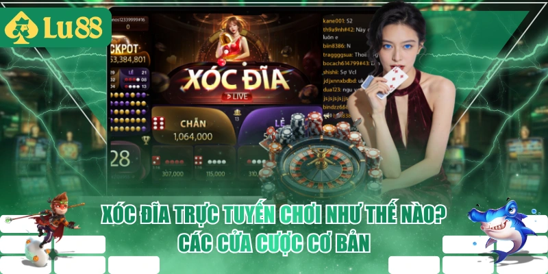 Xóc Đĩa Trực Tuyến Chơi Như Thế Nào? Các Cửa Cược Cơ Bản